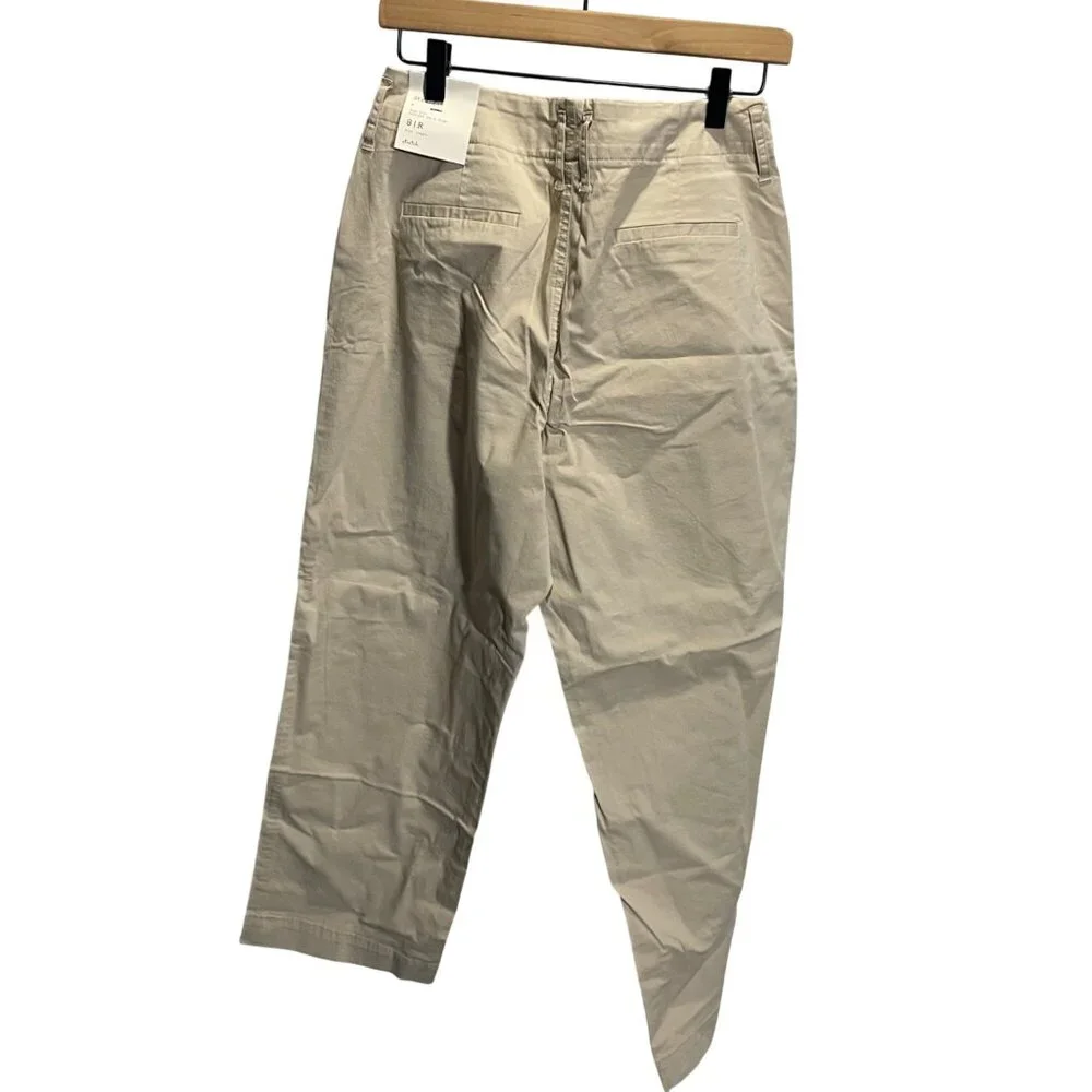 A New‎ Day Women’s High-Rise Straight-Leg Pants Size 8R Beige